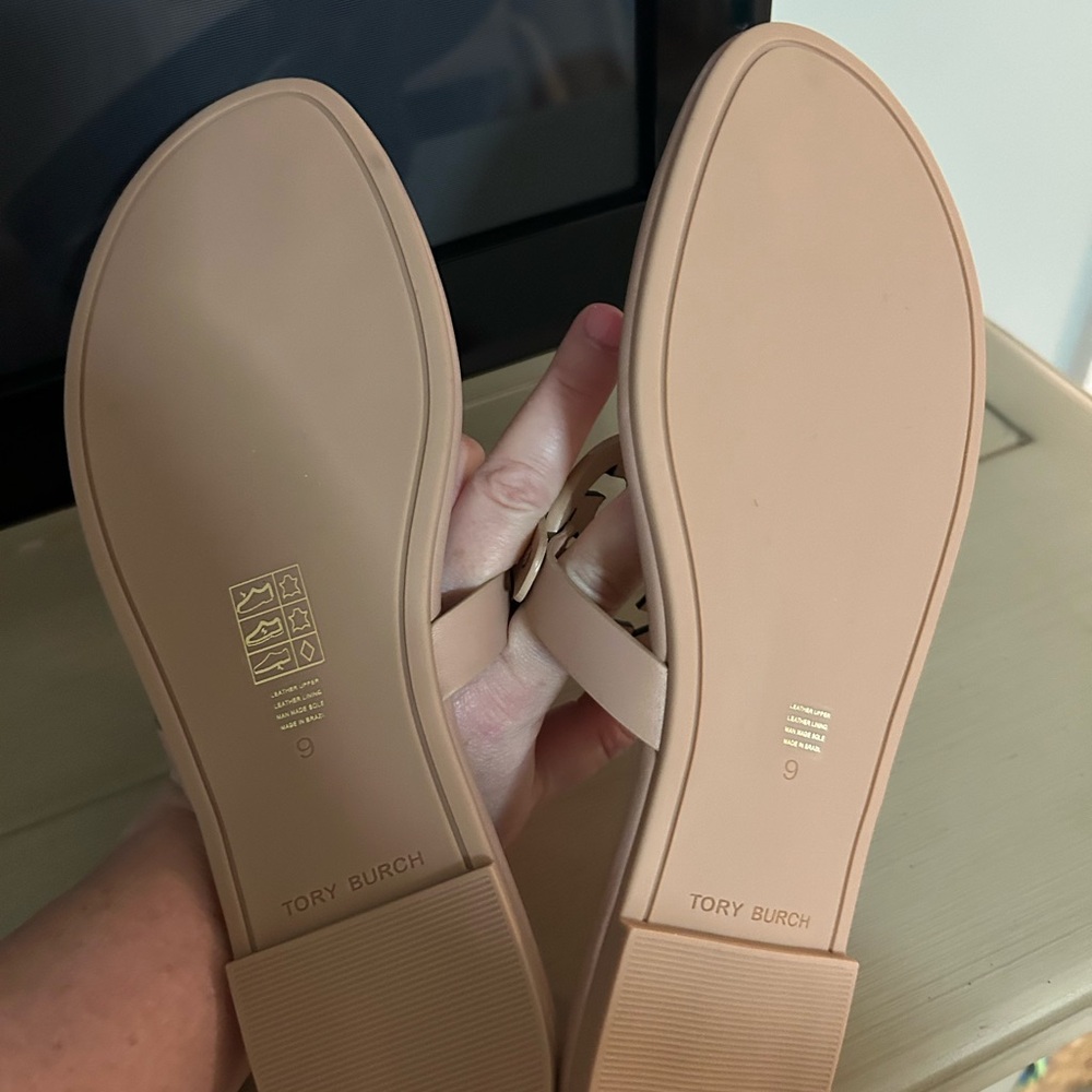 Tory Burch Miller Beige Sandals - Picture 3 of 3